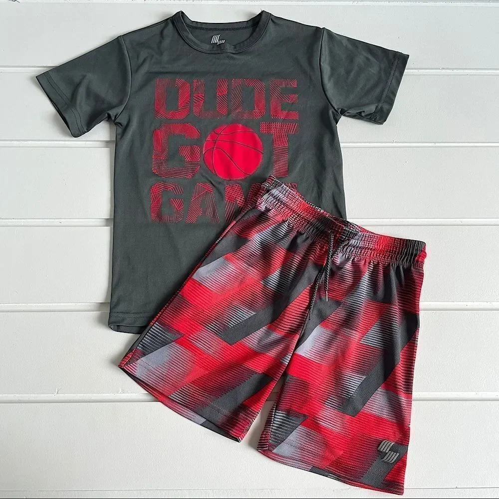 Children’s Place Matching Set Shorts & Tee 5/6